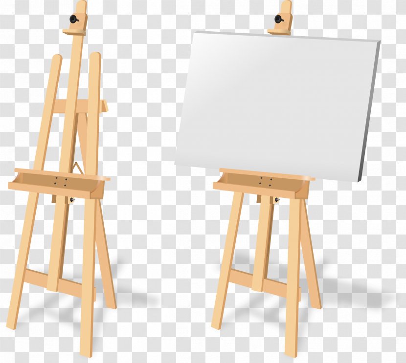 Easel Painting - Table - Artist Transparent PNG