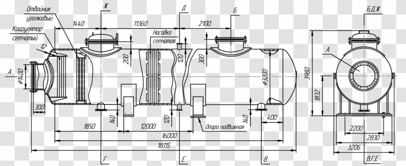 Technical Drawing Engineering Diagram Car Transparent PNG