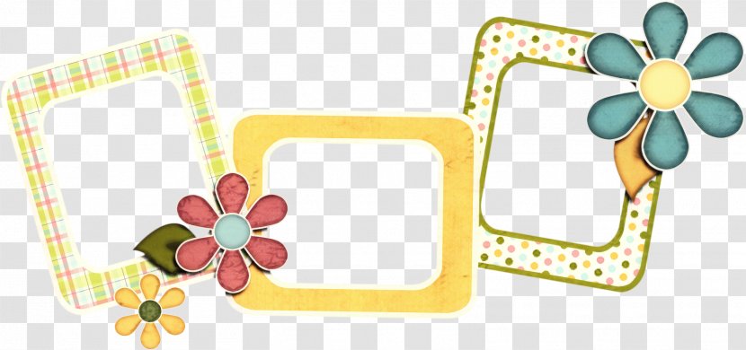 Flower Background Frame - Toy - Picture Infant Transparent PNG