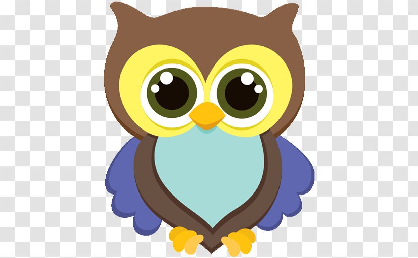 Owl Christmas Clip Art - Flat Design - Einstein Baby Transparent PNG