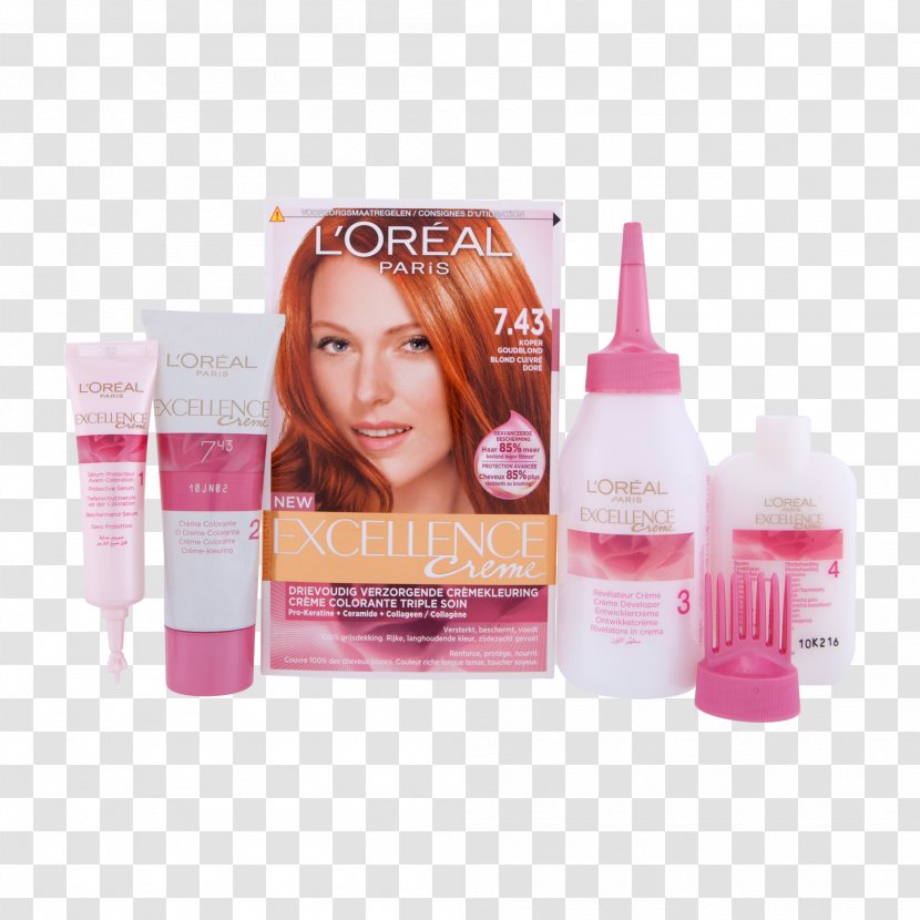 Hair Coloring Cream LÓreal Schwarzkopf - Pink - L'Oréal Transparent PNG