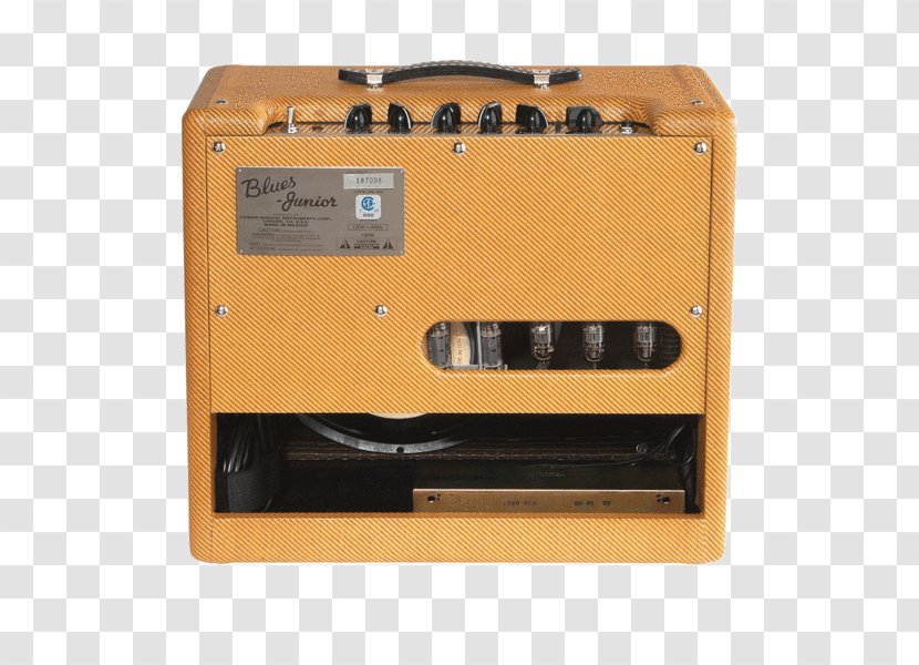 Guitar Amplifier Fender Blues Junior III Pro Tweed - Silhouette - Amp Transparent PNG