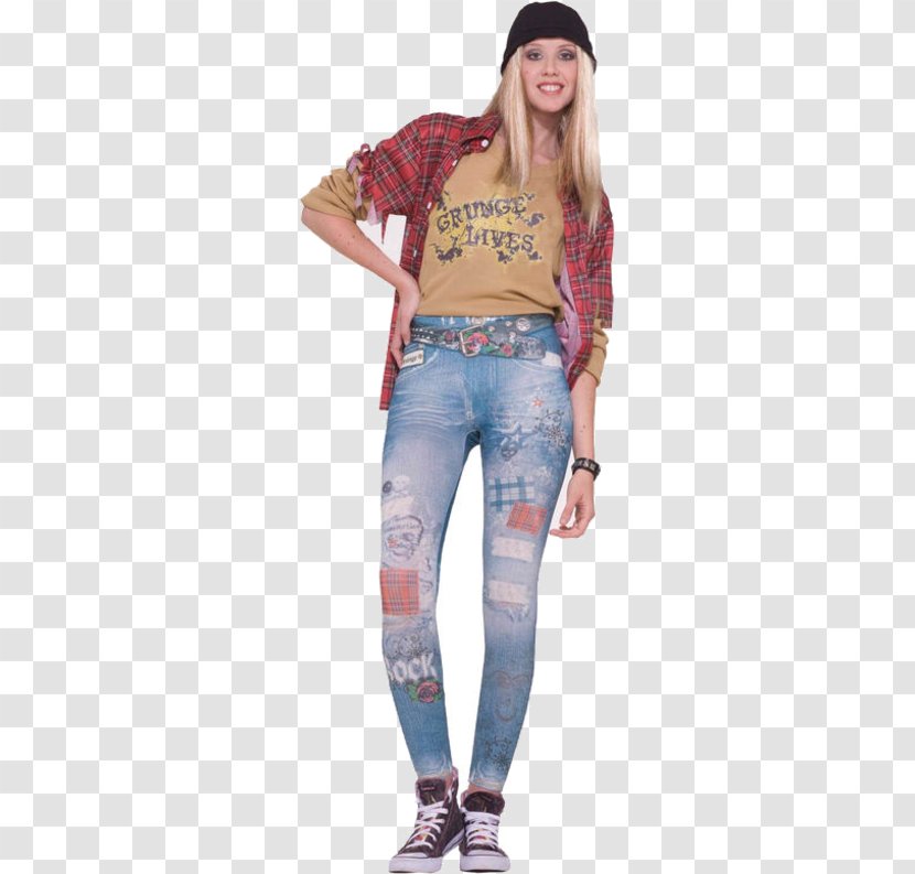 1990s Halloween Costume Grunge Clothing - 90s Costumes Transparent PNG