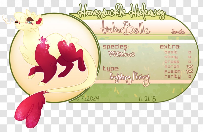 Fruit Animated Cartoon Font - Honeysuckle Transparent PNG