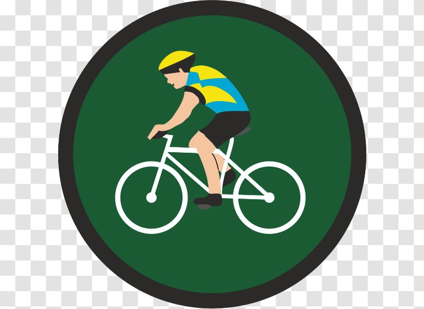 B&B Oud En Nieuw 29 Image Clip Art Design - Endurance Sports - Bicyclist Badge Transparent PNG