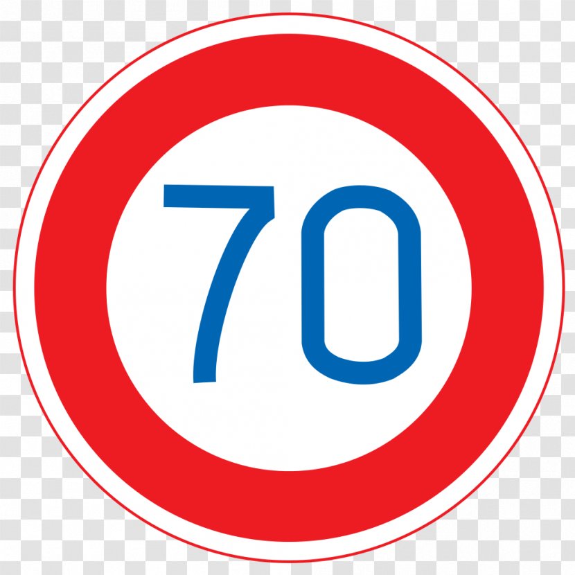 Japan Speed Limit Traffic Sign Clip Art - Road Transparent PNG