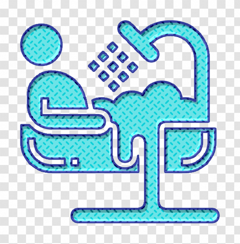 Hotel Services Icon Bathtub Icon Shower Icon Transparent PNG