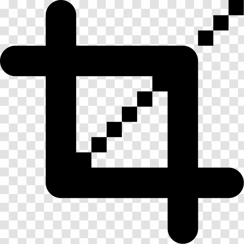 Cropping Symbol - Cross Transparent PNG