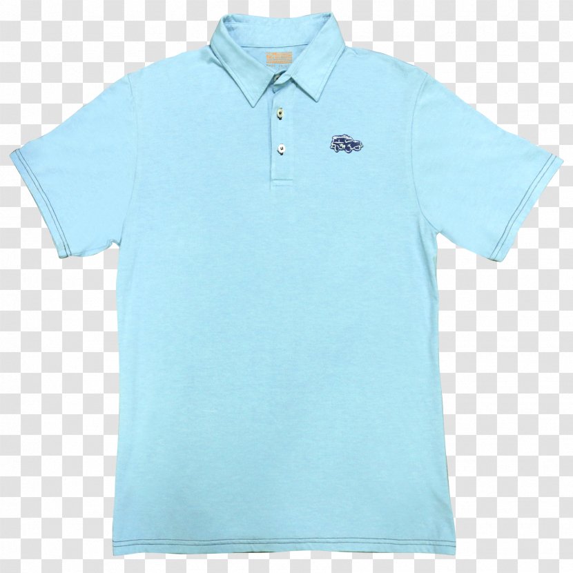 Polo Shirt T-shirt Collar Sleeve - Blue Transparent PNG