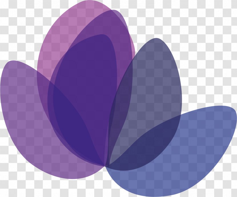 Desktop Wallpaper Computer - Petal - Voilet Transparent PNG