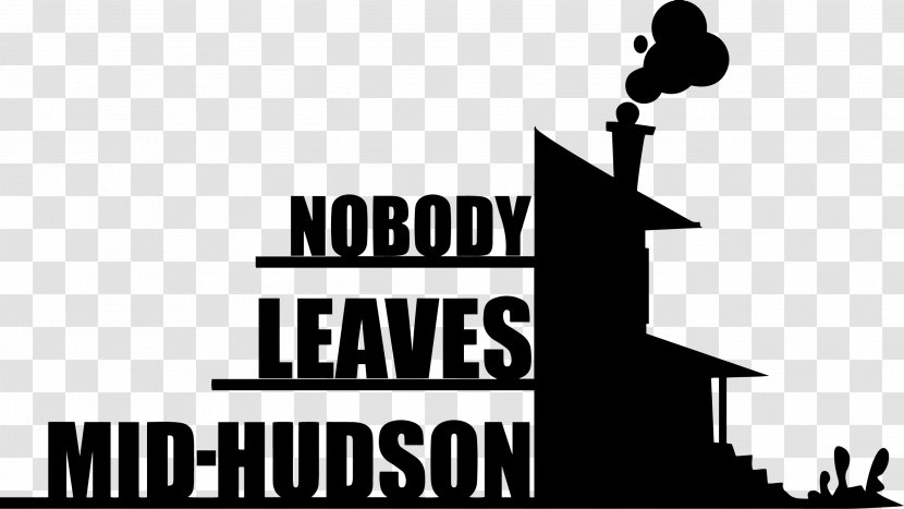 Nobody Leaves Mid-Hudson Logo Organization Brand New York City - Text - Silhouette Transparent PNG