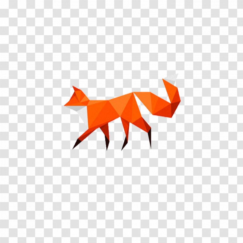 Canidae Red Fox Illustration - Wing Transparent PNG
