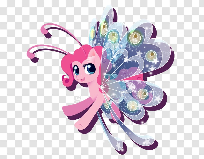 Fairy Insect Pink M Clip Art Transparent PNG