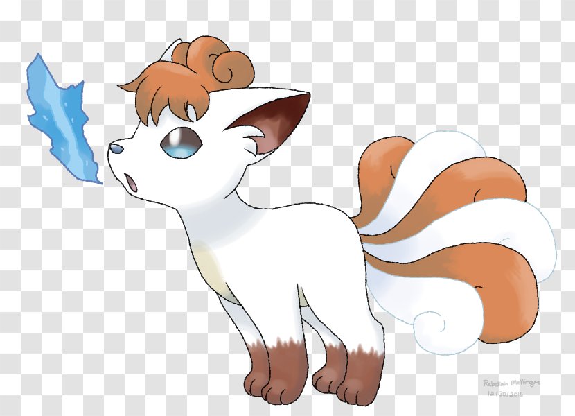 Whiskers Vulpix Pikachu Pokémon Mew - Flower - Nine Tailed Fox Transparent PNG