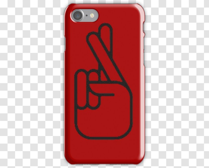 IPhone 6 Apple 7 Plus 4S Mobile Phone Accessories 5s - Rectangle - Fingers Crossed Transparent PNG