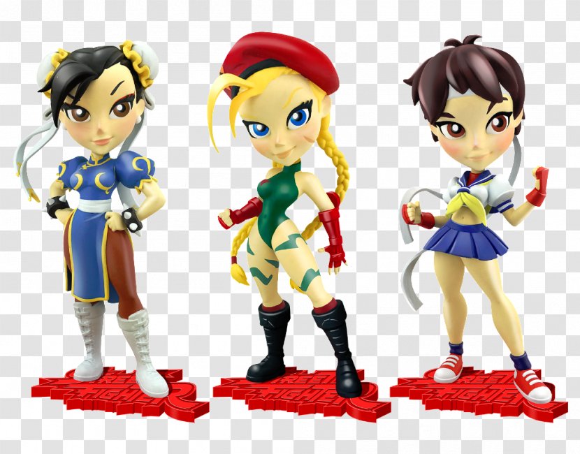 Street Fighter Sakura Kasugano Chun-Li Cammy Blanka - Play - Action Figure Transparent PNG