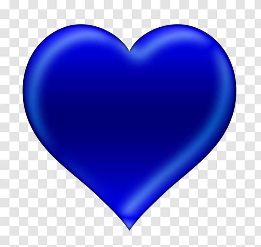 Heart Blue Love Emoji Clip Art Transparent PNG