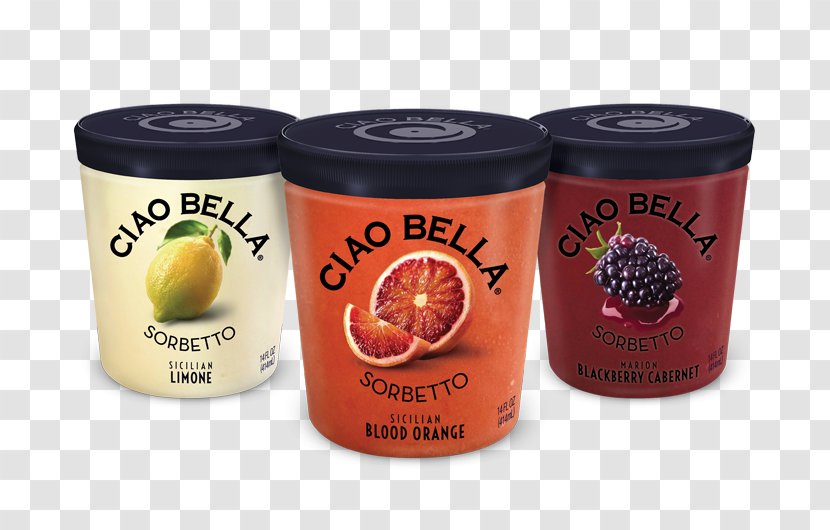 Sorbet Ice Cream Flavor Ciao Bella Gelato Transparent PNG