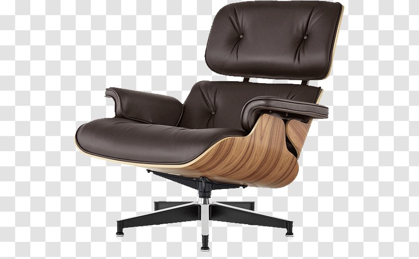 Eames Lounge Chair Wood And Ottoman Charles Ray Herman Miller Transparent PNG