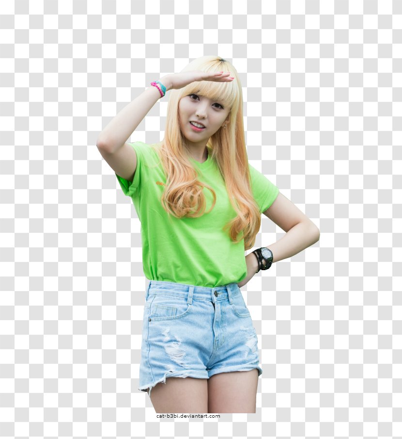 T-shirt Shoulder Blond Hair Coloring Sleeve - Turquoise - Hello Venus Transparent PNG