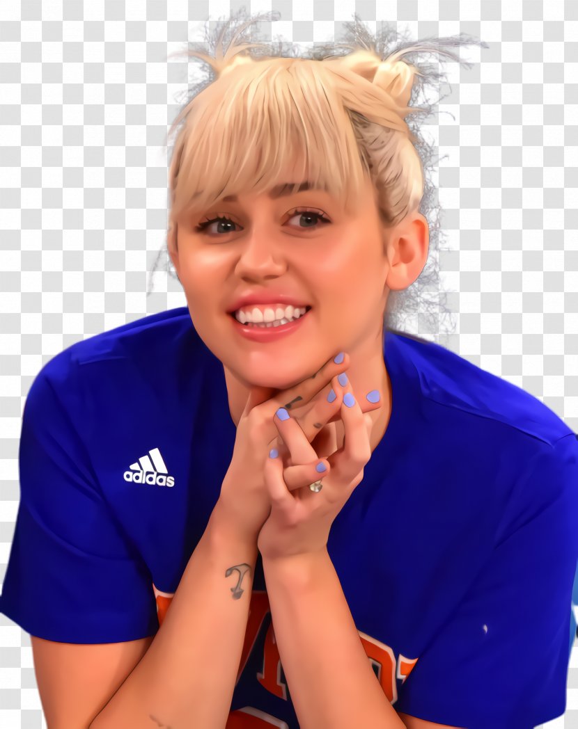 Hair Cartoon - Miley Cyrus - Smile Long Transparent PNG