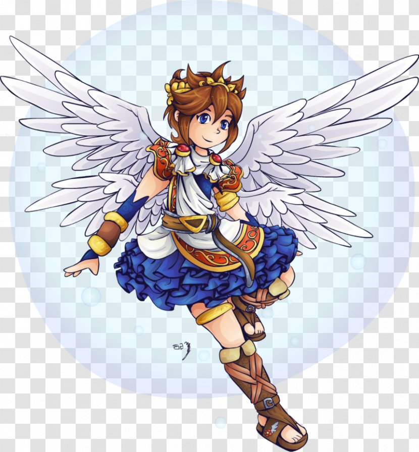 Kid Icarus: Uprising Link Pit Super Smash Bros. Brawl - Flower - Angel Transparent PNG