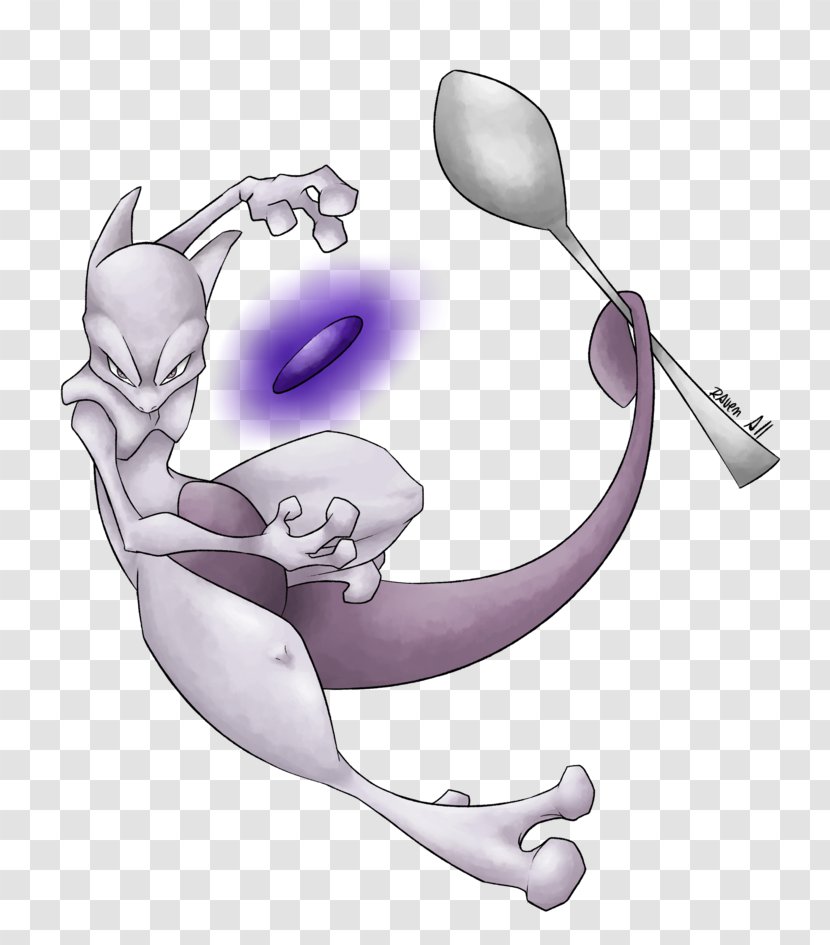 Art Drawing Painting Mewtwo - Frame Transparent PNG