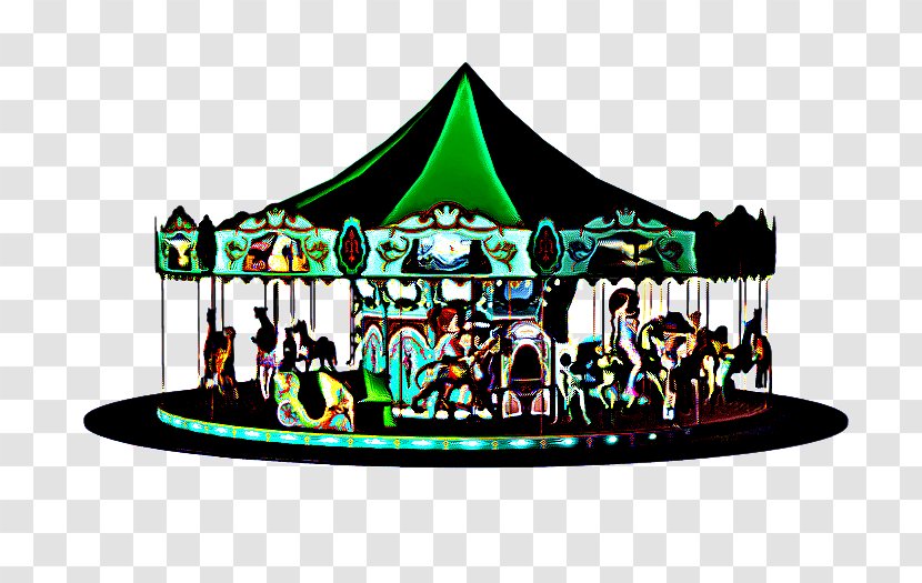 Amusement Ride Park Carousel Recreation - Nonbuilding Structure Transparent PNG