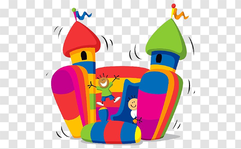 Inflatable Bouncers Playground Slide Castle Party - Childrens - Summer Cartoon Bouncy Transparent PNG