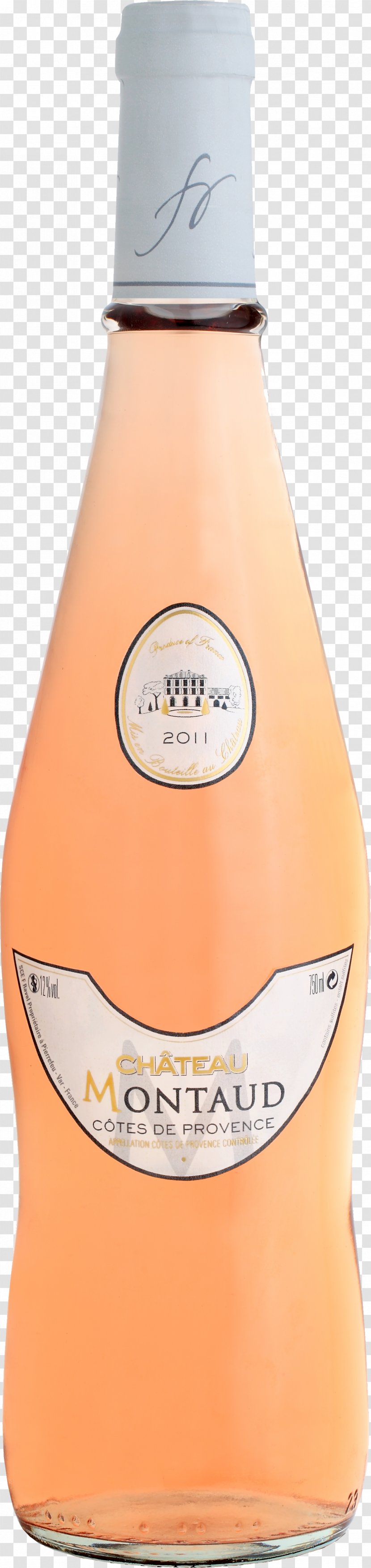 Château MONTAUD Vignobles RAVEL Côtes-de-provence AOC Rosé Wine Grenache - Cinsaut - Rose Transparent PNG