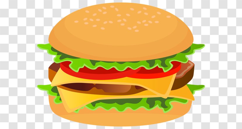 Cheeseburger Hamburger Breakfast Sandwich Clip Art - Kentucky Fast Food Transparent PNG