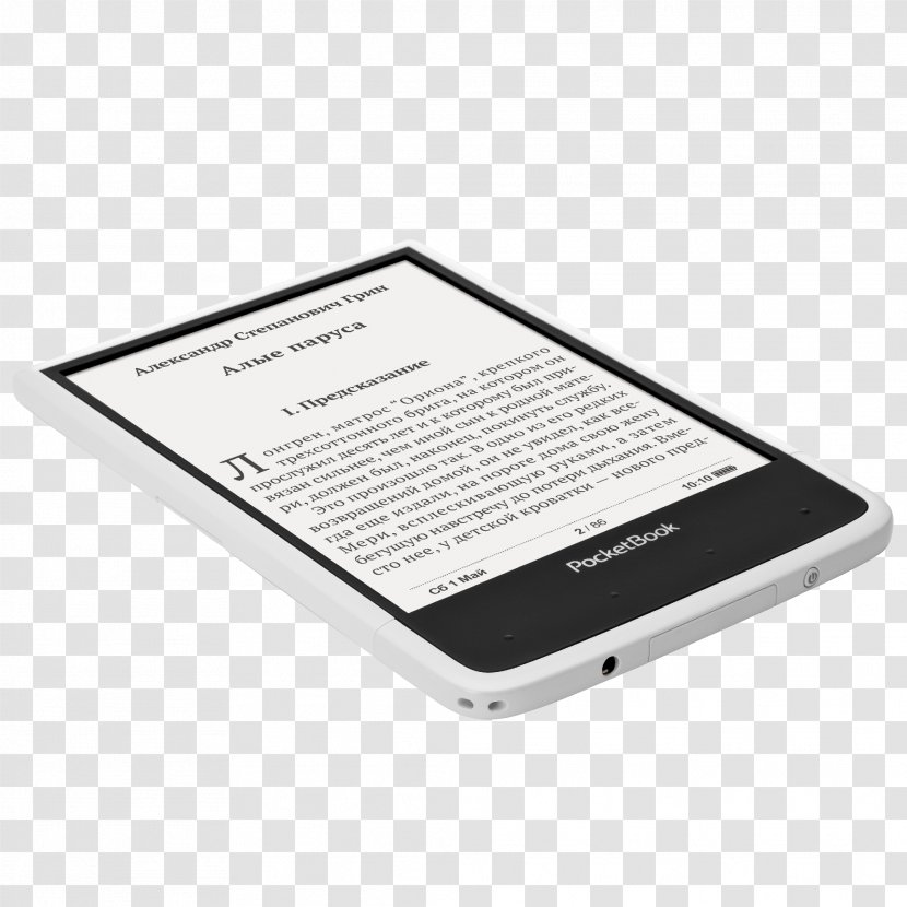 E-Readers PocketBook International E Ink E-book Document - Ereaders - Pocketbook Transparent PNG