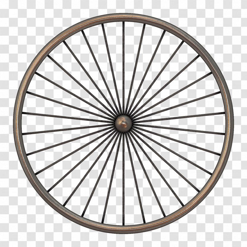 Bicycle Wheels Drawing Spoke - Part Transparent PNG