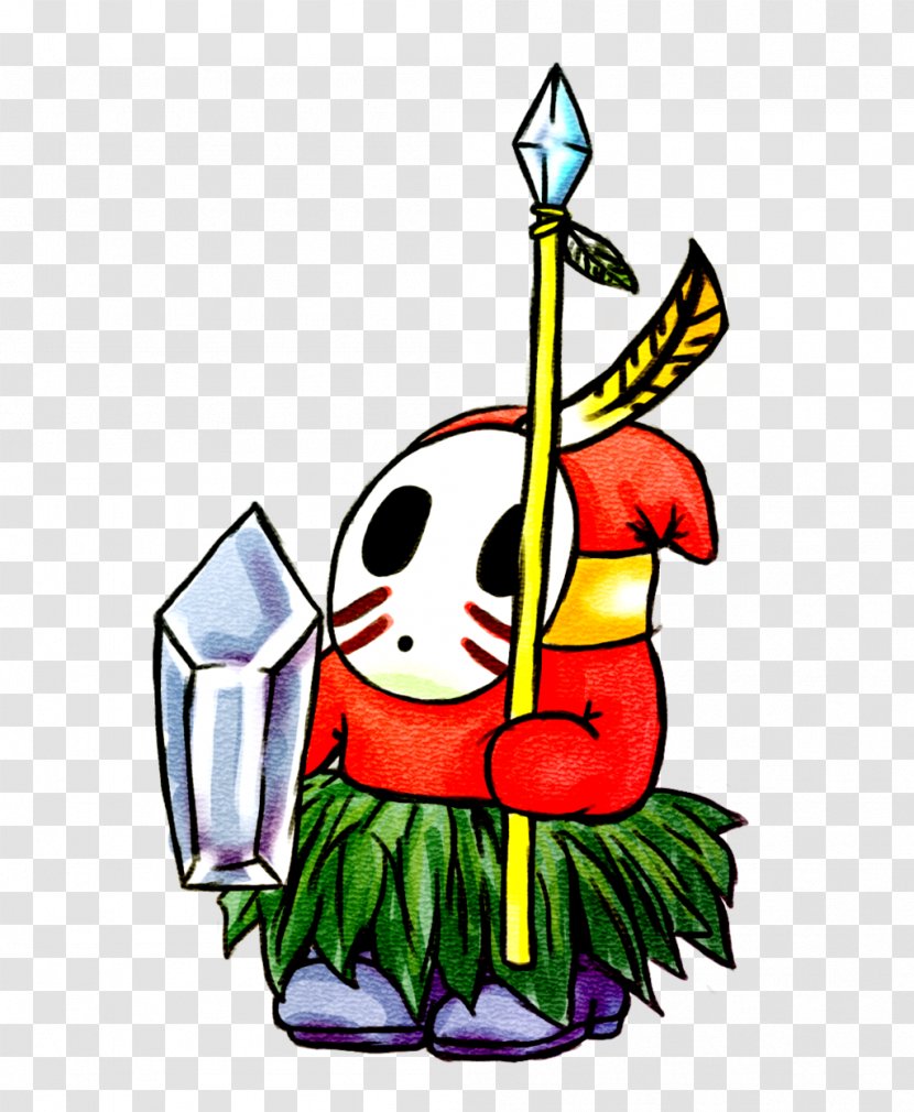 Shy Guy Video Games Illustration Christmas Tree Drawing - Fan Art - Bashful Poster Transparent PNG