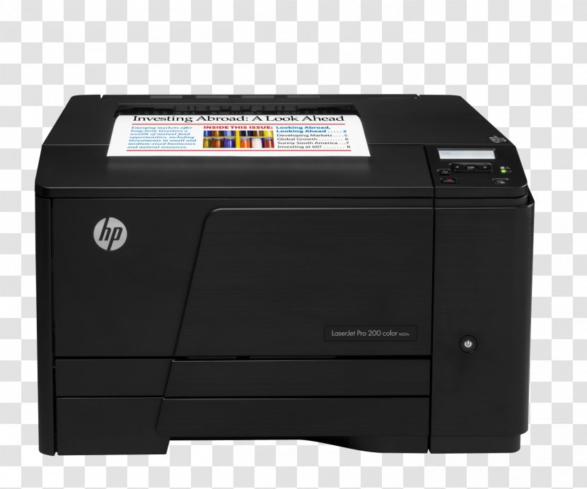 Hewlett-Packard HP LaserJet Printer Color Printing EPrint - Hewlett-packard Transparent PNG