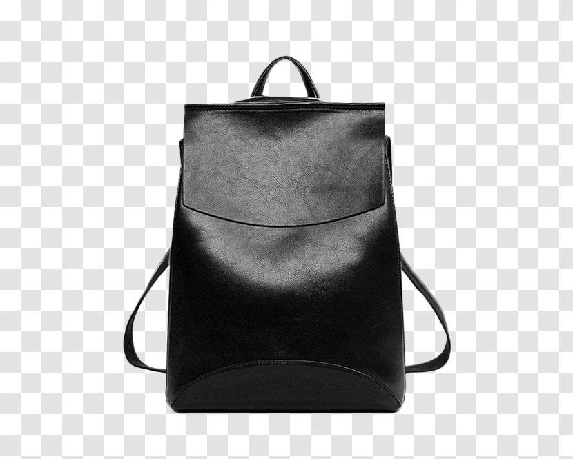Backpack Fashion Handbag Woman - Satchel - Solid Leather Coat Transparent PNG