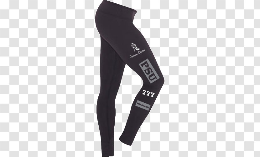 Leggings Tights Sportswear Black M - Workout Transparent PNG