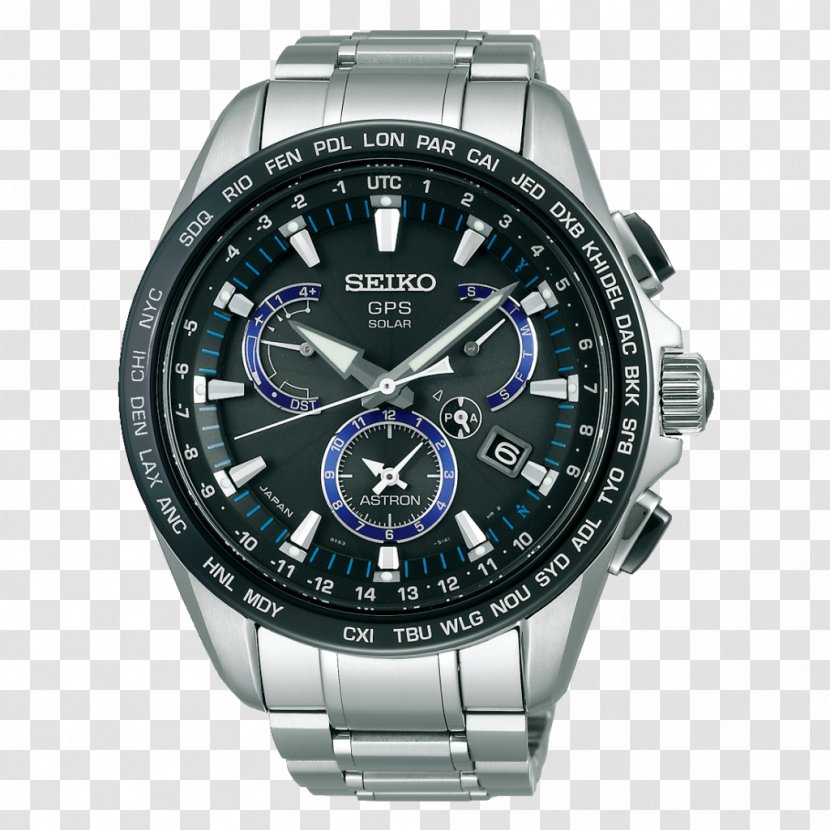Astron Solar-powered Watch Casio Edifice Seiko - Brand Transparent PNG