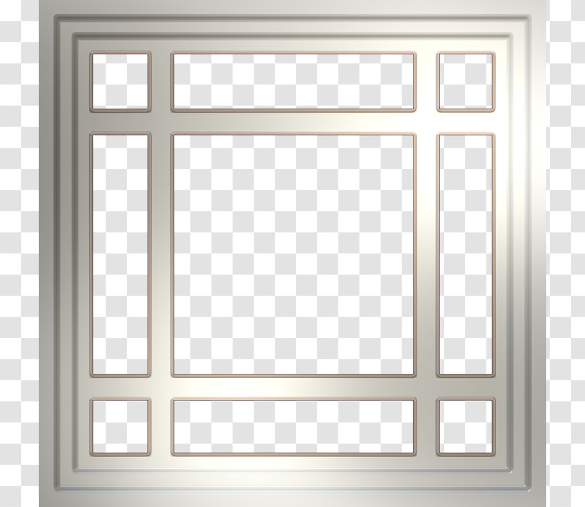Window Paper Picture Frame Transparent PNG