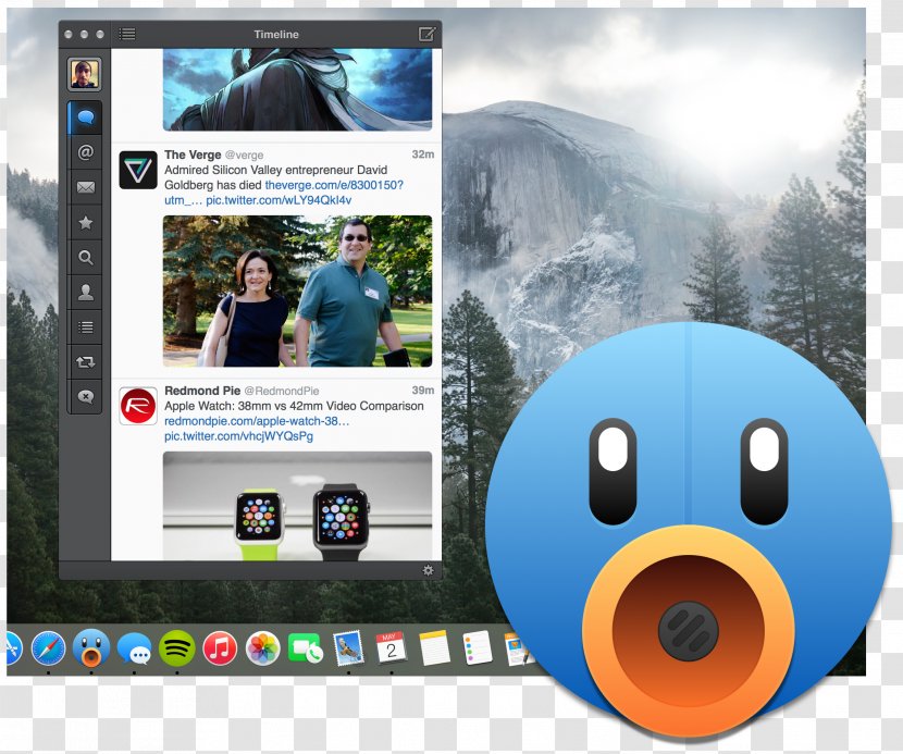 Tweetbot MacOS Computer Software - Technology - Apple Transparent PNG