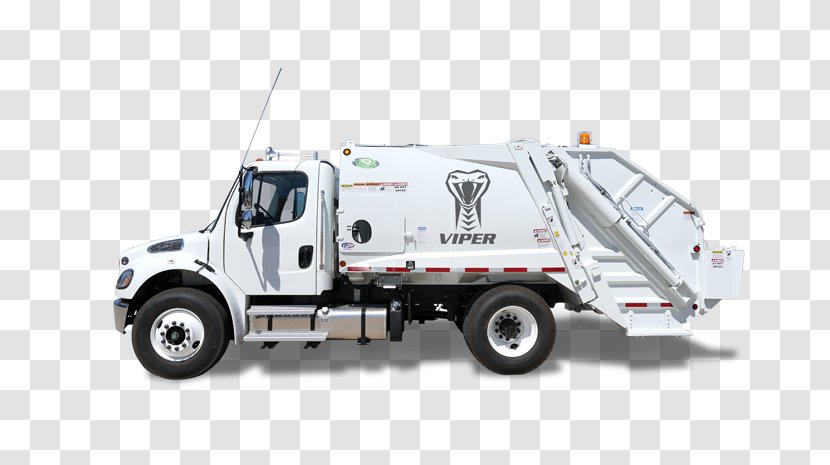 Commercial Vehicle Car Garbage Truck Loader - Motor - Rear Transparent PNG