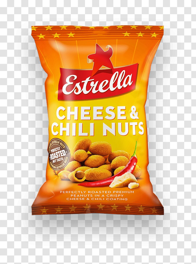 Potato Chip Vegetarian Cuisine Estrella Nut Food - Dried Fruit - Chilli Cheese Transparent PNG