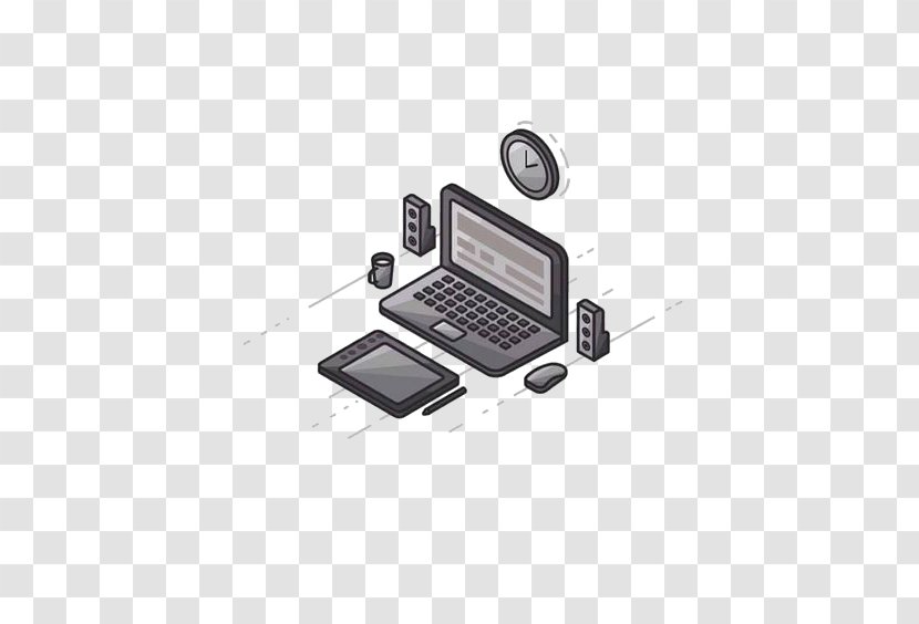Flat Office Tools - Technology - Design Transparent PNG