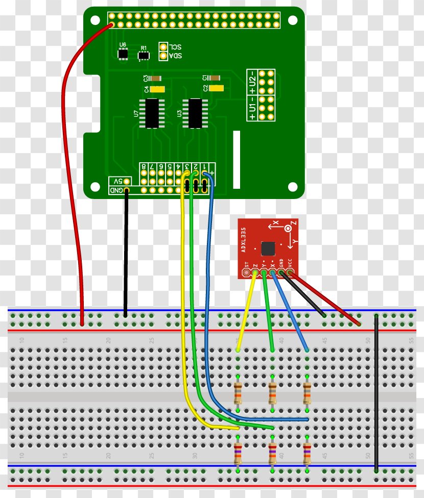 Microcontroller Electronics Analog-to-digital Converter Raspberry Pi Analog Signal - Analogtodigital Transparent PNG