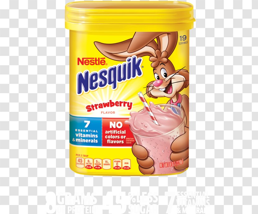 Drink Mix Chocolate Milk Breakfast Cereal Nesquik Transparent PNG