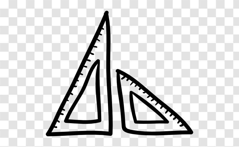Ruler Education - Symbol - Triangle Transparent PNG