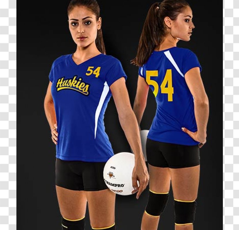 Jersey Uniform T-shirt Volleyball Woman Transparent PNG