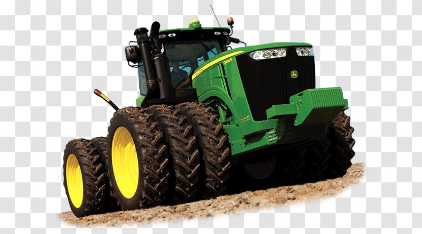 John Deere Wheel Tractor-scraper Agricultural Machinery Heavy - Conditioner - Tractor Transparent PNG