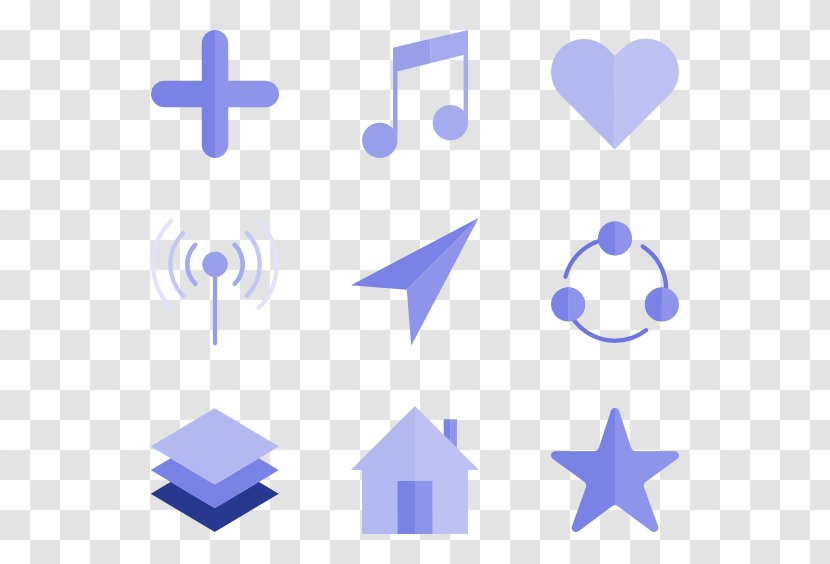 Icons For No Cursing - Symbol - Purple Transparent PNG