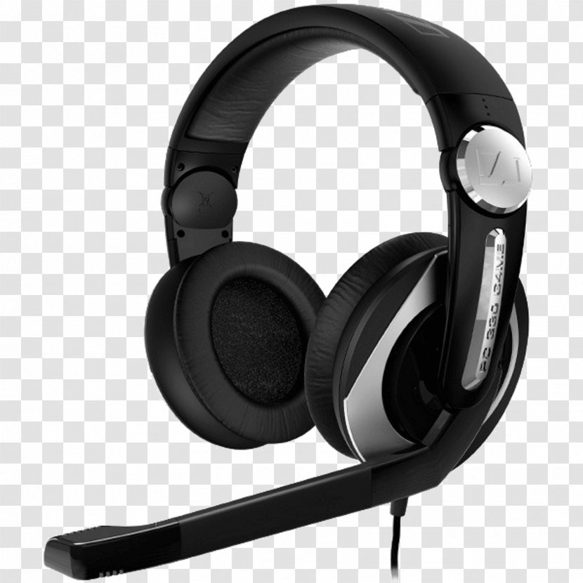 Xbox 360 Black Sennheiser PC 330 G4ME - Game One - HeadsetFull Size HeadphonesHeadphones Transparent PNG